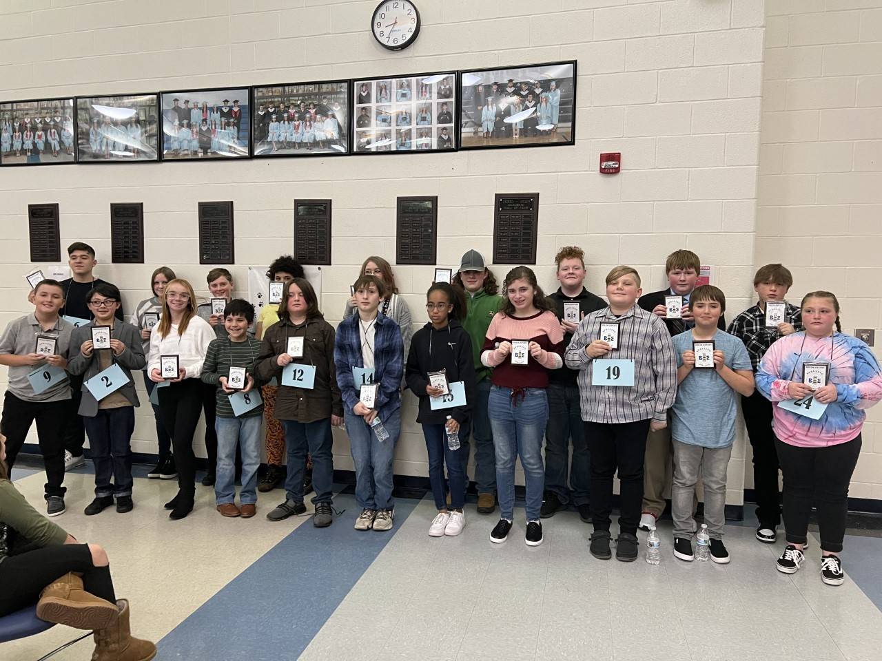 spelling bee participants 