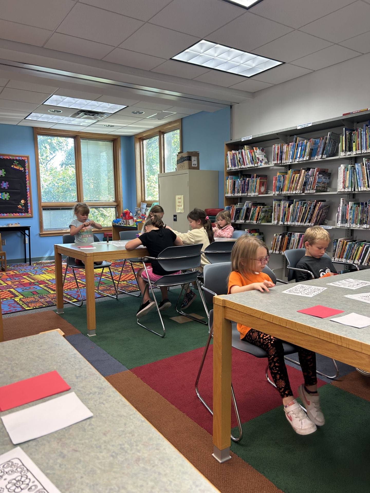 Kindergarten Visits the Library