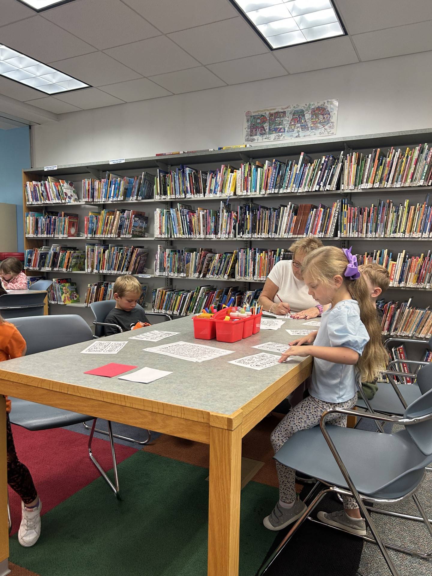 Kindergarten Visits the Library