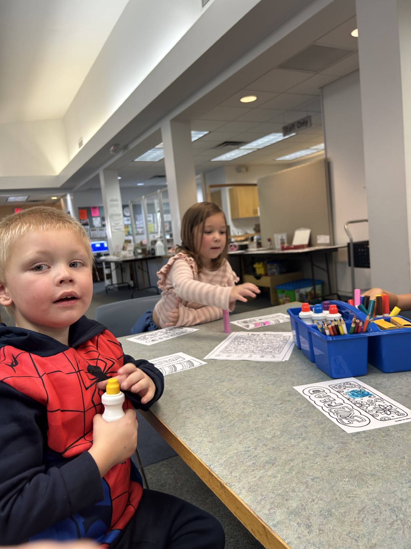 Kindergarten Visits the Library