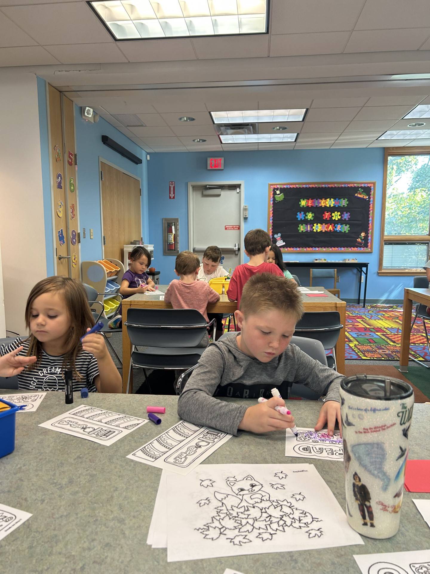 Kindergarten Visits the Library