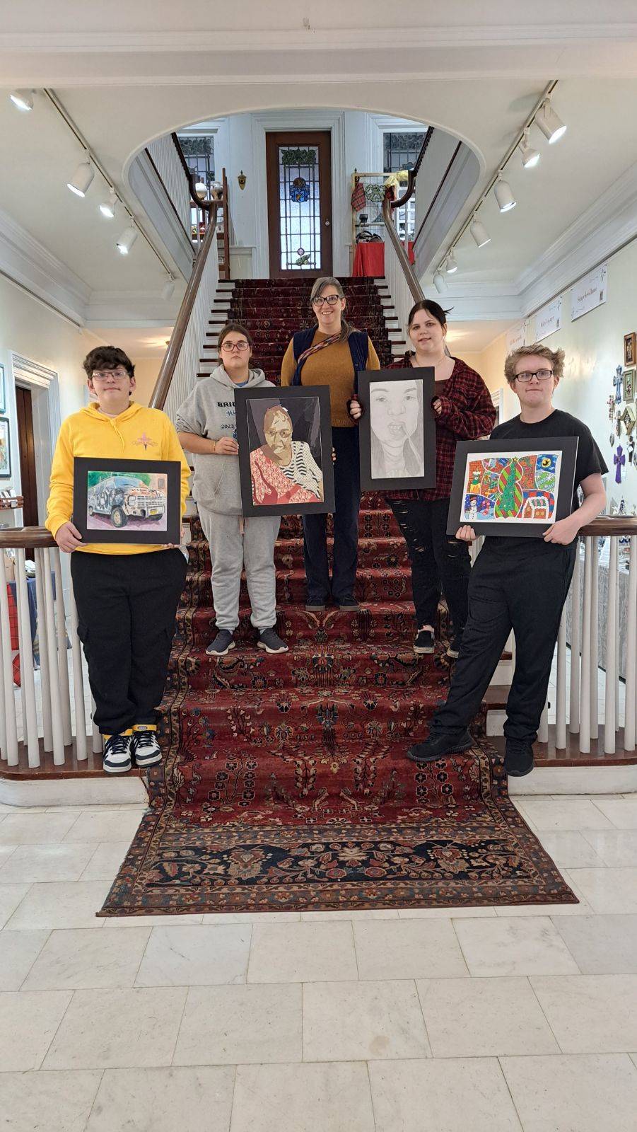 students visited the Stifel Art Center