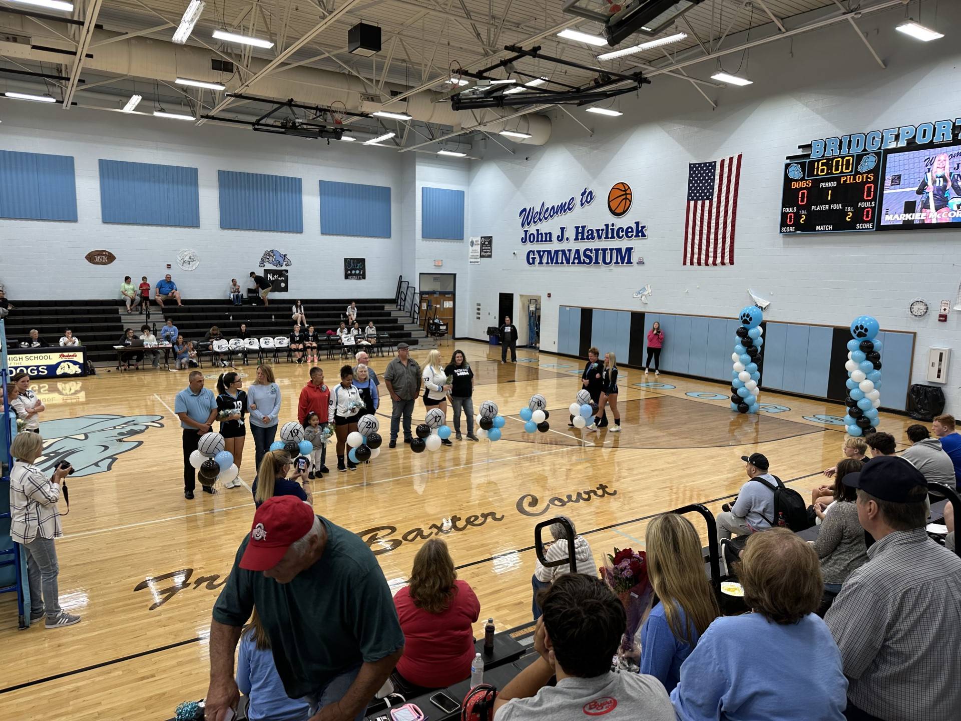 volleyball senior night