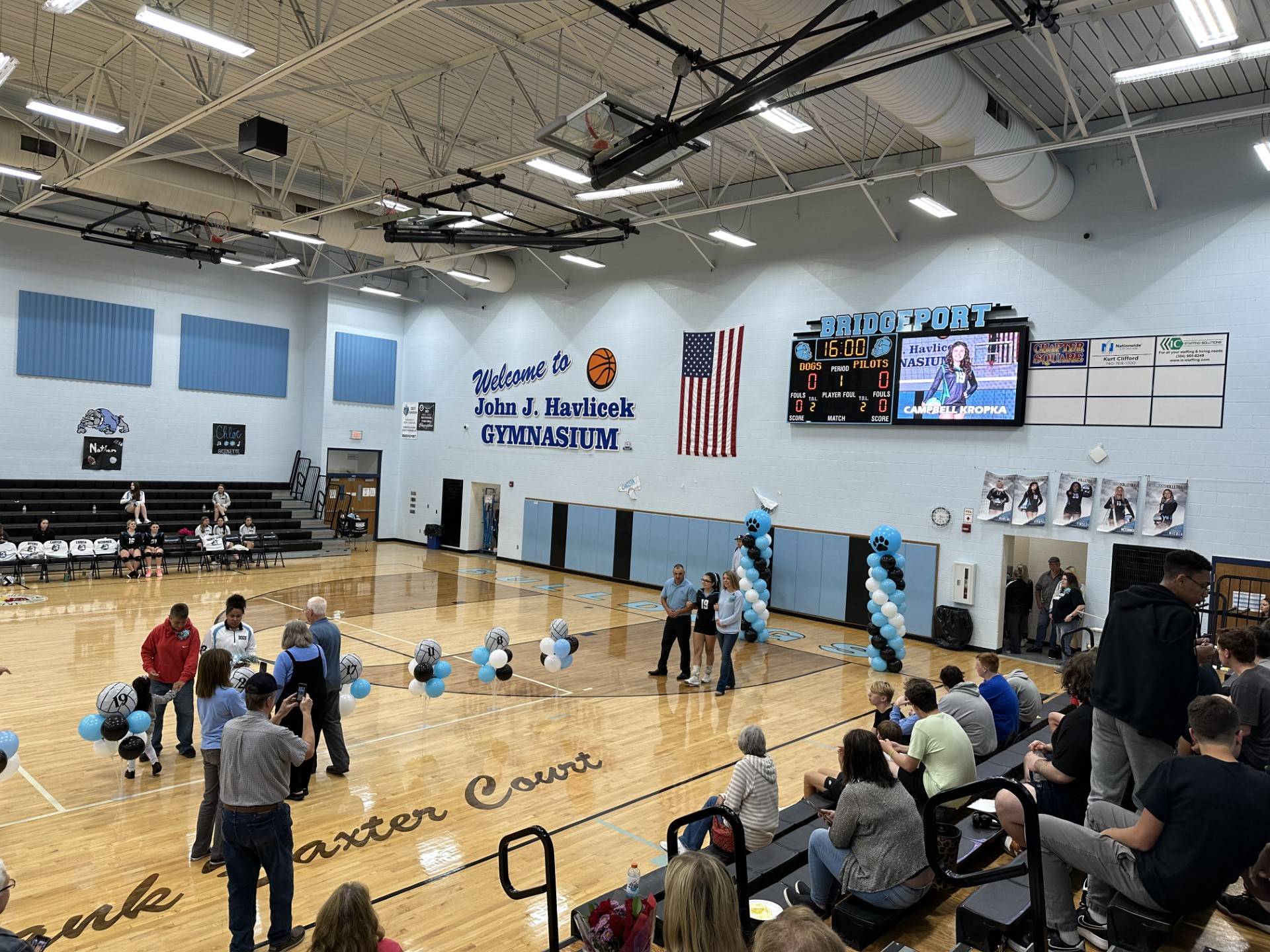 volleyball senior night