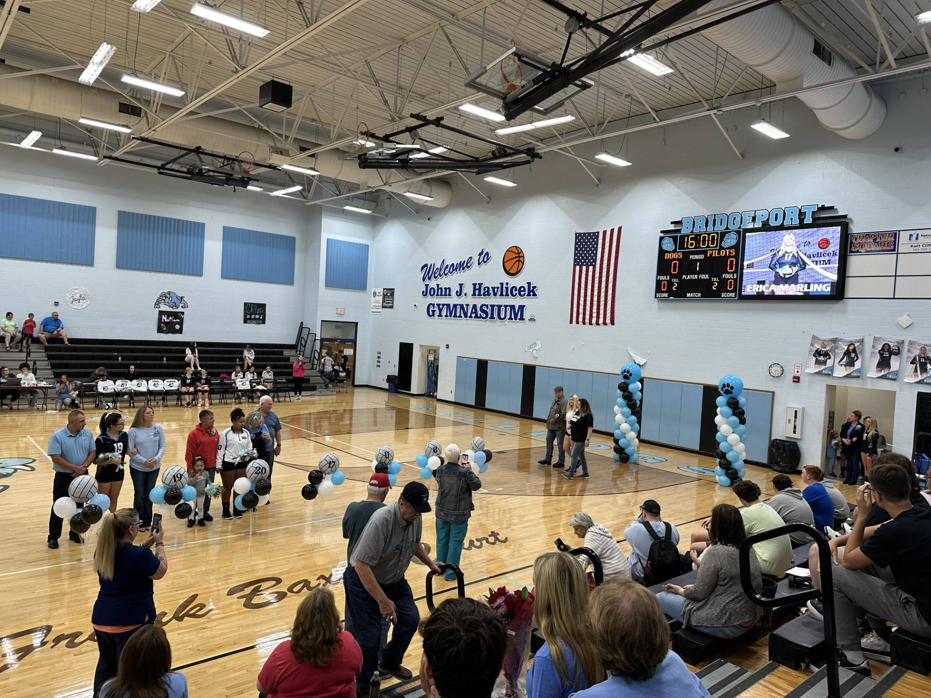 volleyball senior night