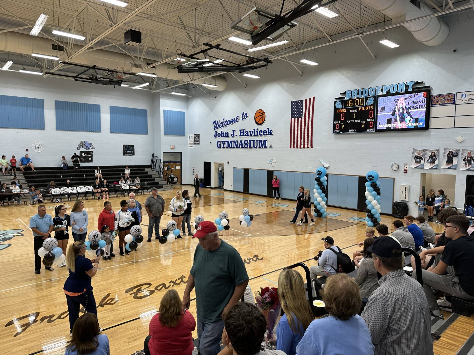 volleyball senior night